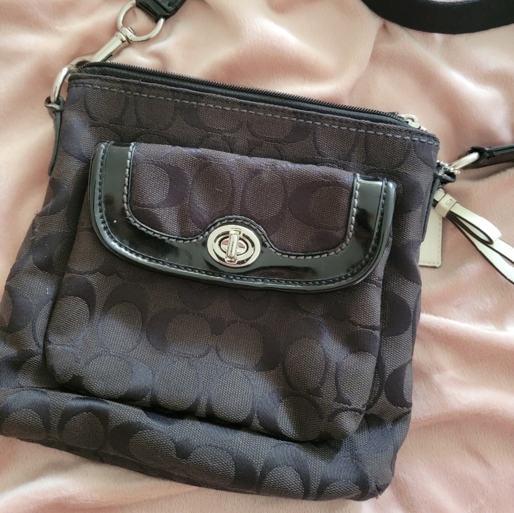 Coach Black crossbody